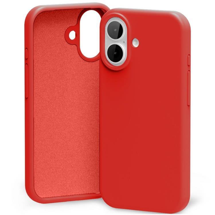Mercury iPhone 17 Mobilskal Silikon - Röd | 2353 | AlltMobil
