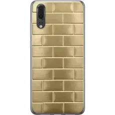 Gustaf - Mobilskal till Huawei P20 med Gyllene Murstenar