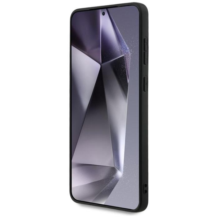 Guess - Guess Galaxy S25 Edge Mobilskal Big 4G Logo Classic - Svart