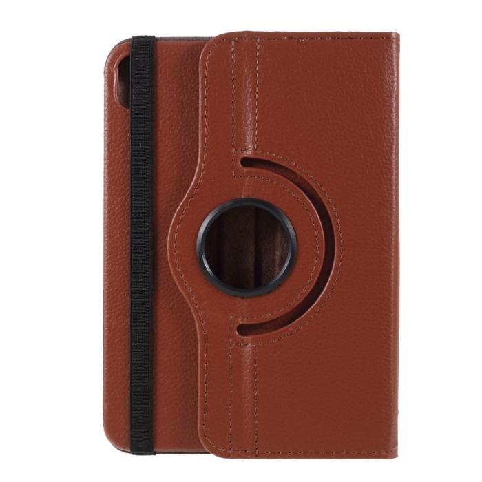 UTGATT1 - iPad mini 6 (2021) Fodral med Stativ - Brunt