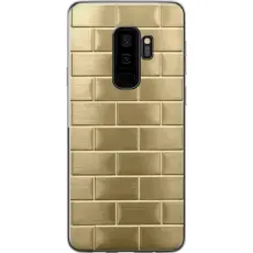 Gustaf - Mobilskal till Samsung Galaxy S9+ med Gyllene Murstenar