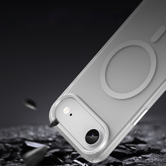 A-One Brand - iPhone Air Mobilskal MagSafe Abrasive - Matte Vit