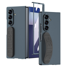 GKK - GKK Galaxy Z Fold 7 Mobilskal Med Silikon Handled Rem - Grön