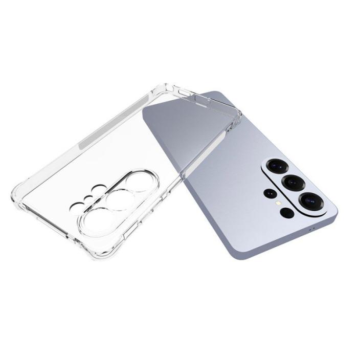 WANLONFENG - WANLONFENG Mobilskal till Samsung Galaxy S26 Ultra 2.0mm TPU - Transparent