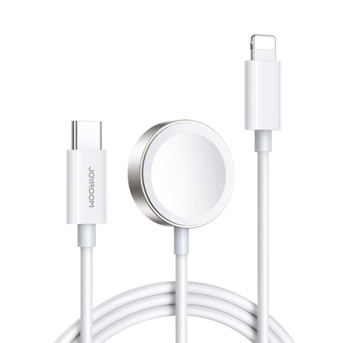 UTGATT1 - Joyroom USB Typ-C 20W PD Kabel med induktiv laddare för Apple Watch 1.5m - Vit