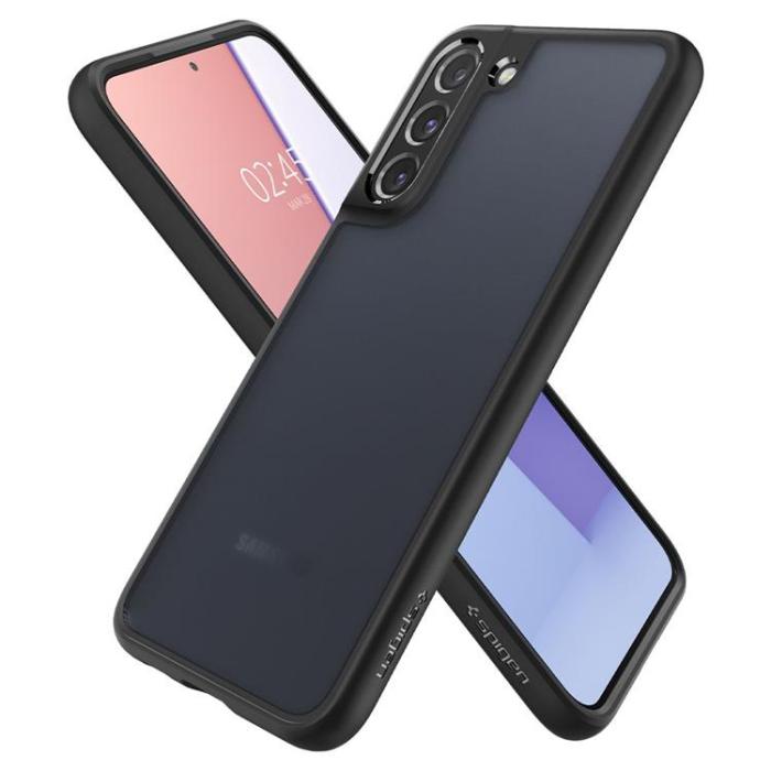 UTGATT1 - Spigen Ultra Hybrid Skal Galaxy S22 - Frost Svart