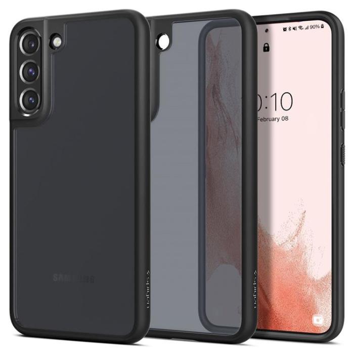 UTGATT1 - Spigen Ultra Hybrid Skal Galaxy S22 - Frost Svart