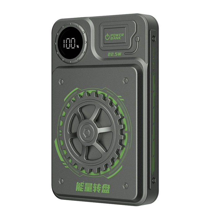Dudao - Dudao Powerbank 10000mAh 22.5W USB-A/USB-C - Grå