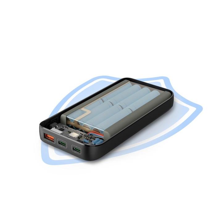 Hama - HAMA Powerbank Pd 10000mah 2xUSB-C+1xUSB-A Antracit