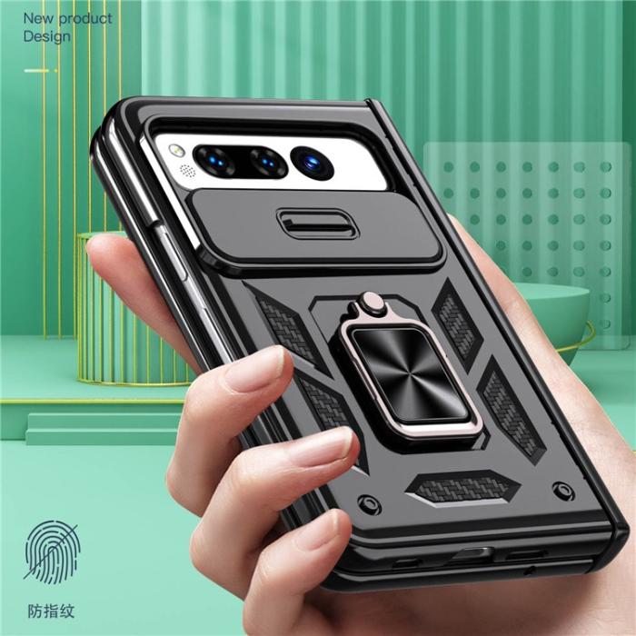 OEM - Google Pixel Fold Mobilskal Kickstand Magnetic - Svart