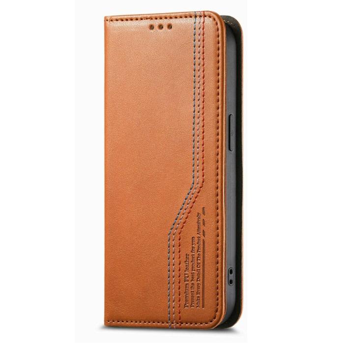 OEM - Plånboksfodral för Samsung Galaxy S26 Konstläder - Brun