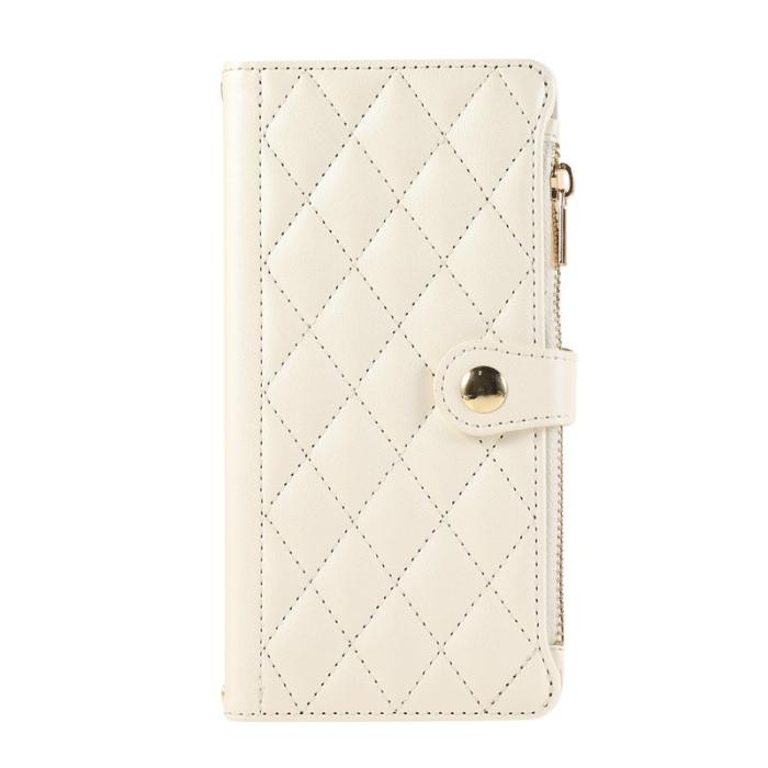 OEM - Mobilfodral för Samsung Galaxy S26 Konstläder Flera kortfack - Beige