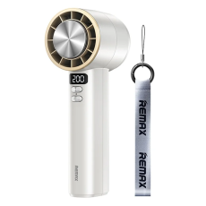 Remax - REMAX Handfläkt Turbo boost med Display RS-SF12 - Vit