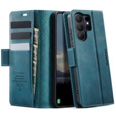 Caseme - CaseMe Pl&aring;nboksfodral f&ouml;r Samsung Galaxy S26 Ultra Konstl&auml;der RFID - Gr&ouml;n