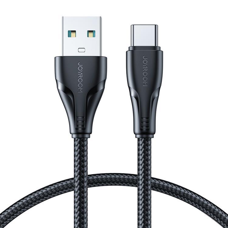 Joyroom Fast USB-C till USB-A kabel 3A 1.2m - Svart | 3541 | AlltMobil