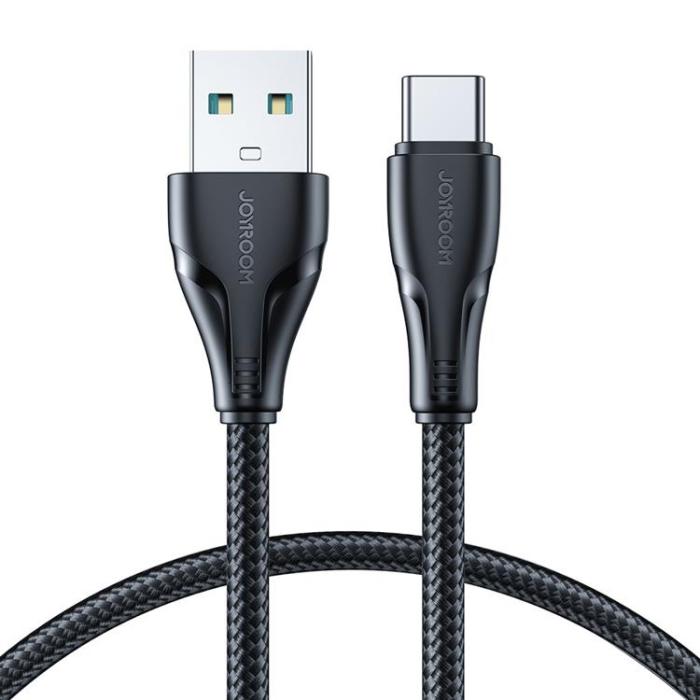 Joyroom - Joyroom Fast USB-C till USB-A kabel 3A 1.2m - Svart