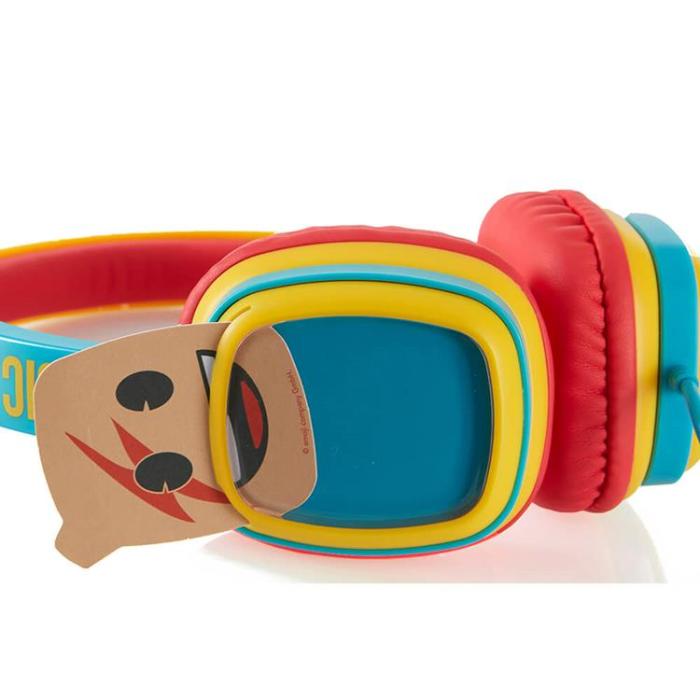 EMOJI - EMOJI Hörlurar Flip'N'Switch Junior On-Ear Trådad 80dB - Blå