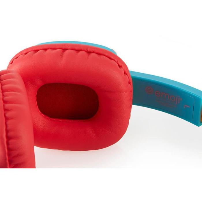 EMOJI - EMOJI Hörlurar Flip'N'Switch Junior On-Ear Trådad 80dB - Blå