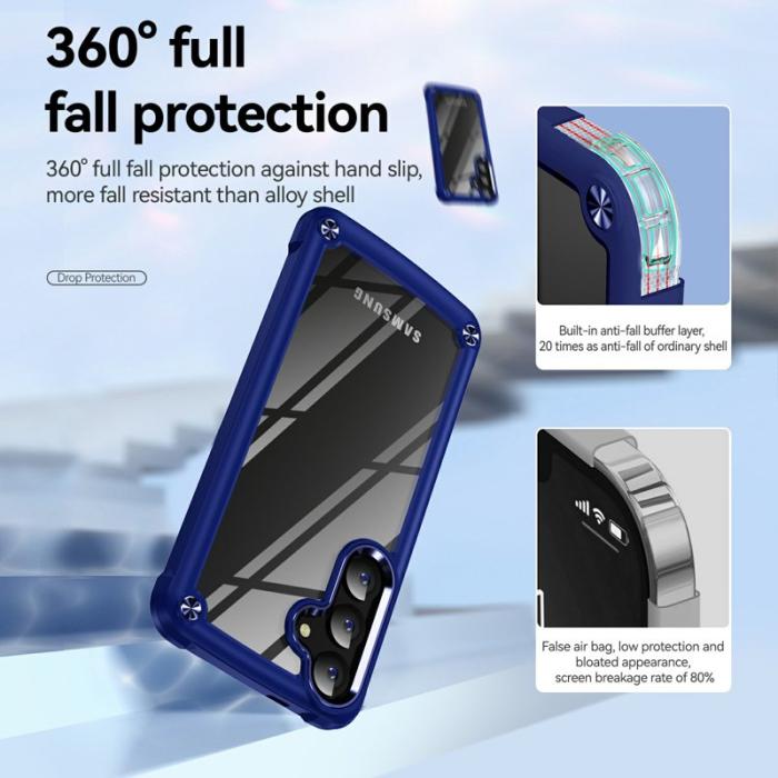 OEM - Mobilskal för Samsung Galaxy S26 Anti-Drop PC + TPU - Blå