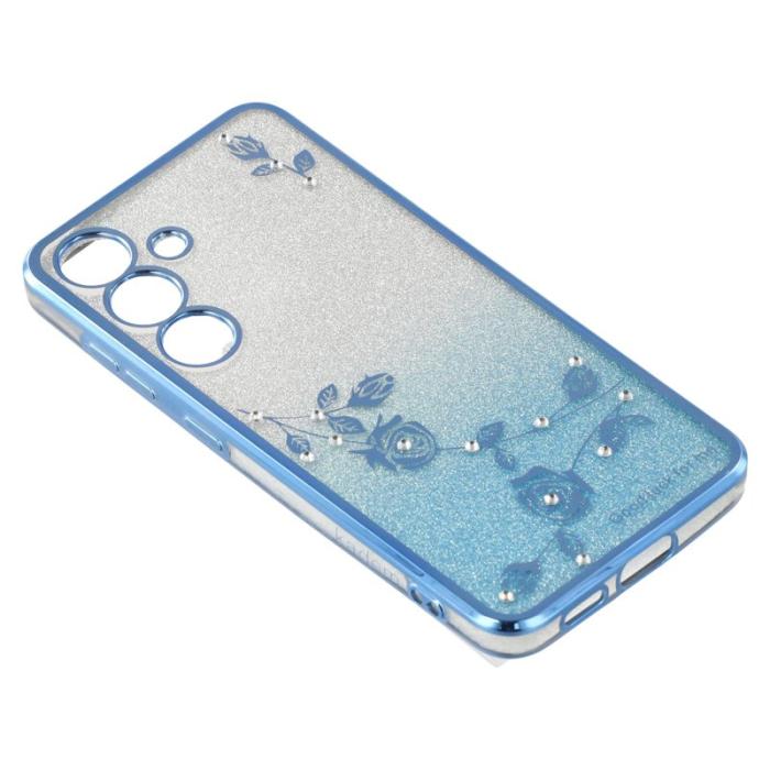 KADEM - KADEM Mobilskal för Samsung Galaxy S26 Ring Kickstand TPU - Blå