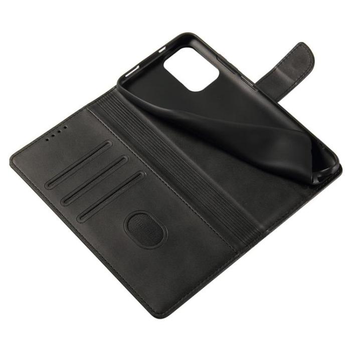 UTGATT1 - Magnet Elegant Kickstand Fodral Xiaomi Redmi Note 10 5G / Poco M3 Pro - Svart