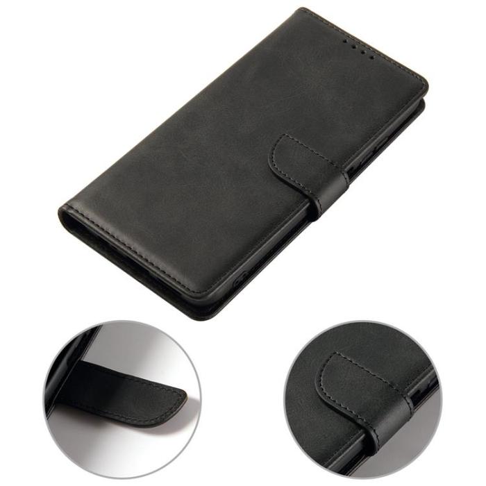 UTGATT1 - Magnet Elegant Kickstand Fodral Xiaomi Redmi Note 10 5G / Poco M3 Pro - Svart
