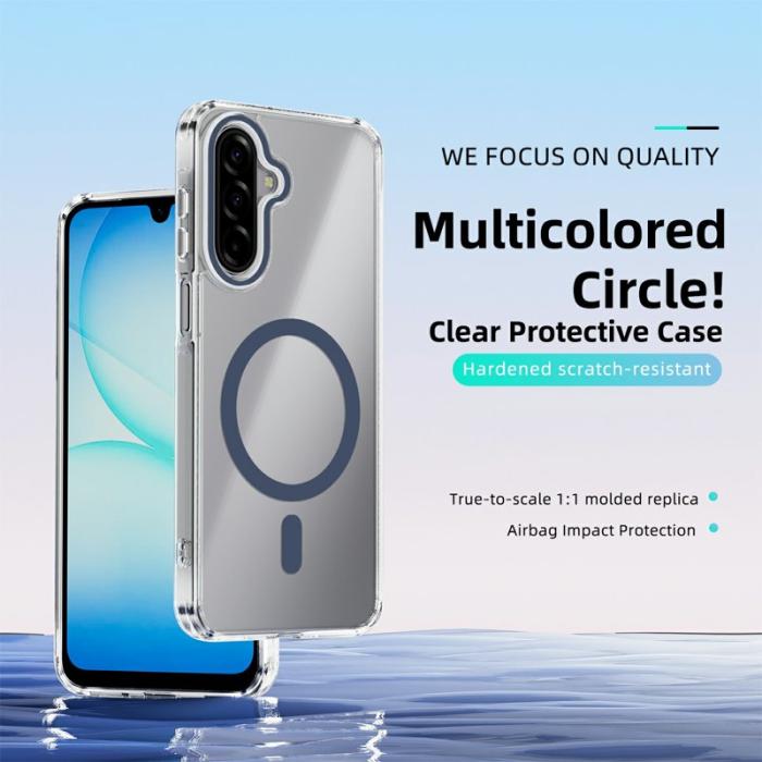 ABEEL - ABEEL Mobilskal till Samsung Galaxy A17 5G MagSafe Anti Scratch Blå