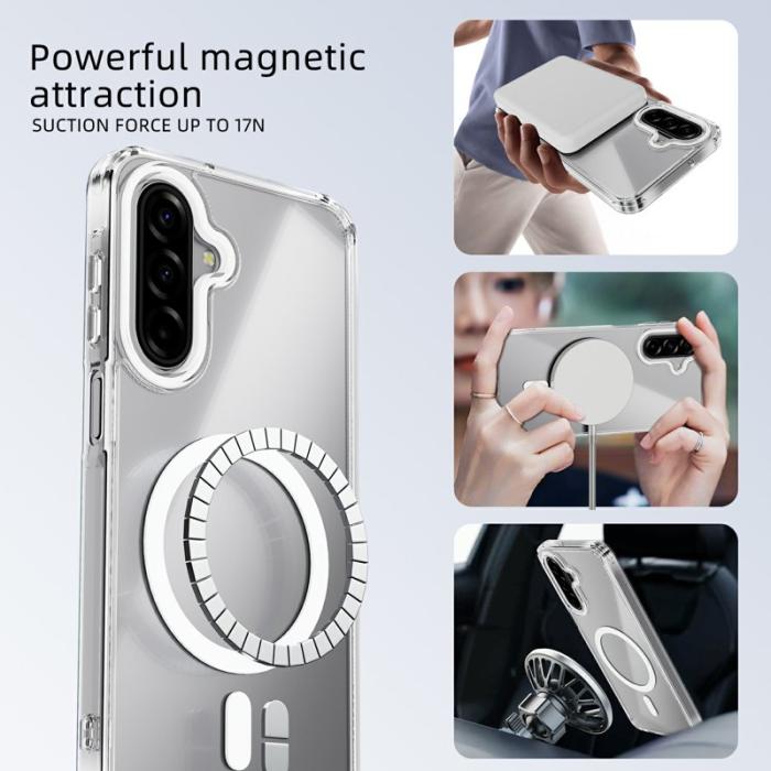 ABEEL - ABEEL Mobilskal till Samsung Galaxy A17 5G MagSafe Anti Scratch Lila