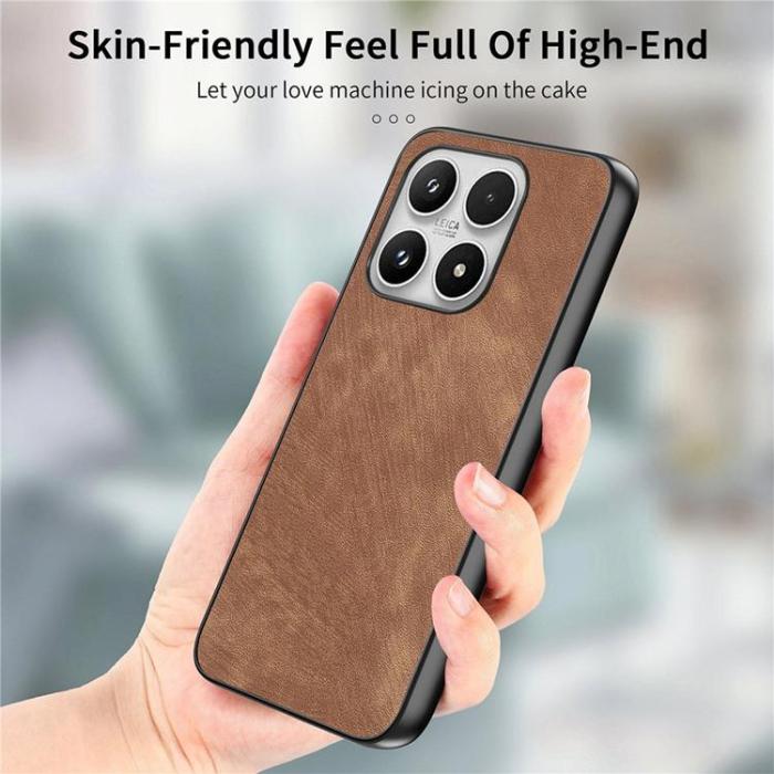 A-One Brand - Mobilskal för Xiaomi 17 Retro Läder Shockproof Slim