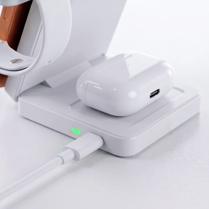 Tech-Protect - Tech-Protect Qi2.2 MagSafe Trådlös Laddare För iPhone/Apple Watch/AirPods