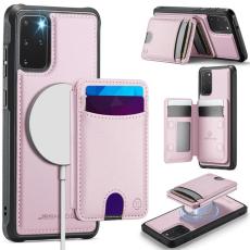 OEM - JEEHOOD Mobilskal till Samsung Galaxy S20 Plus Konstl&auml;der - Rosa