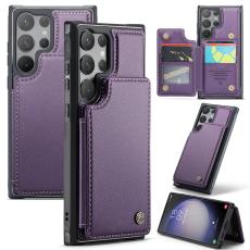 Caseme - CASEME C22 Fodral f&ouml;r Samsung Galaxy S22 Ultra 5G Lila