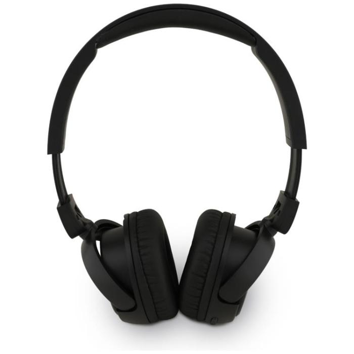 Guess - Guess Over-Ear Hörlurar Bluetooth 5.3 Metal Logo Script - Svart