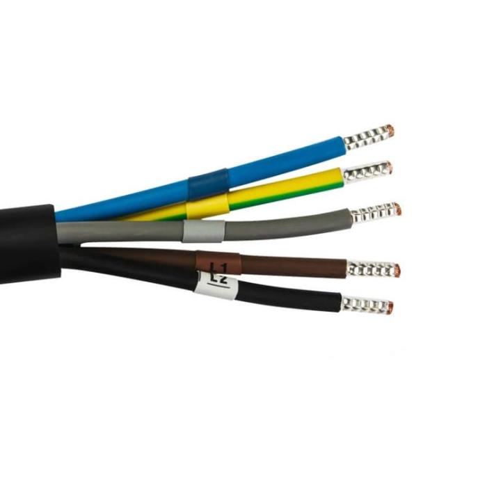 UTGATT1 - GREENCELL LaddBox Elbil med Kabel EV14 Typ2 6.5m 22kW 32A LCD IP66 - Svart