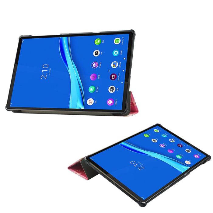 UTGATT1 - Lenovo Tab M10 Plus 10.3 Fodral Smart - Marble
