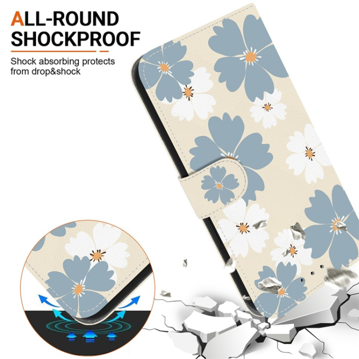 A-One Brand - Sony Xperia 10 VII Plånboksfodral Pattern Printing - Daisy
