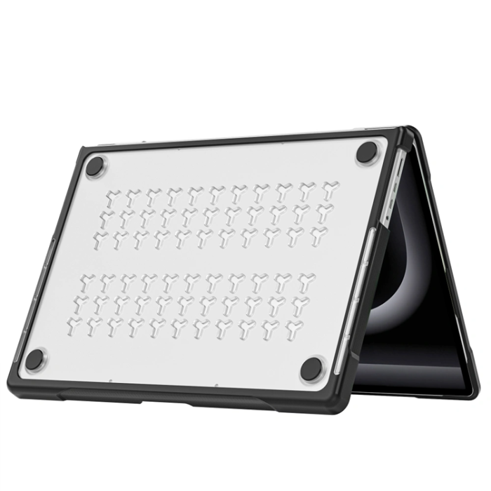 Tech-Protect - Tech-Protect Skal För Macbook Air 13 Velar - Svart/Matte Clear