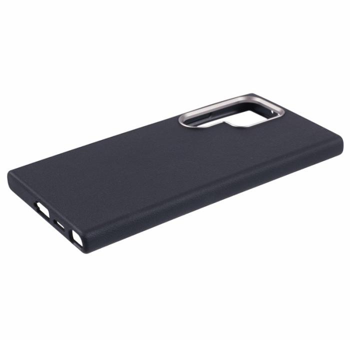 X-Level - X-LEVEL Mobilskal till Samsung Galaxy S24 Ultra PU Läder Stöttålig Svart