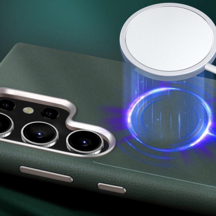 X-Level - X-LEVEL Mobilskal till Samsung Galaxy S24 Ultra PU Läder Svart