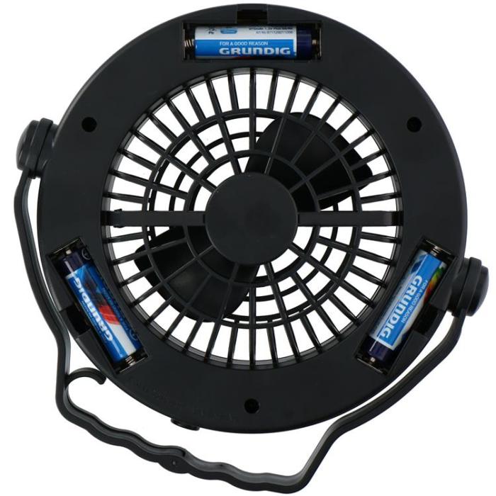 UTGATT5 - Grundig Campinglampa med Fläkt