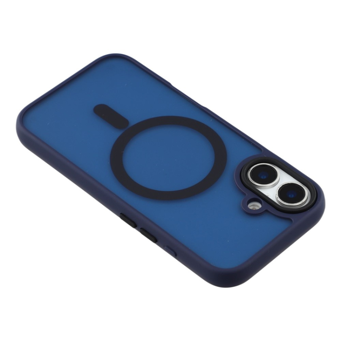 A-One Brand - iPhone 17 Mobilskal MagSafe Skin Touch - Marinblå