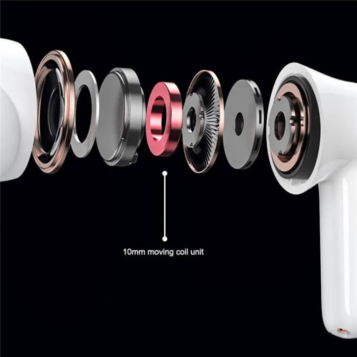 Lenovo - Lenovo TWS Bluetooth In-Ear Hörlurar ANC Thinkplus - Vit