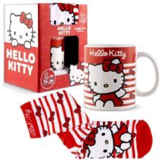 A-One Brand - Coriex Hello Kitty Presentset - Mugg med Strumpor