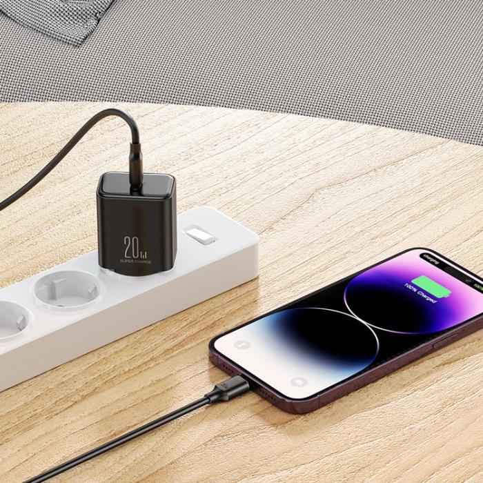 Joyroom - Joyroom PD Väggladdare 20W USB-C - Svart