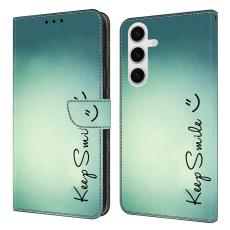 OEM - Keep Smile Samsung Galaxy S26 Fodral PU L&auml;der med St&auml;ll - Svart
