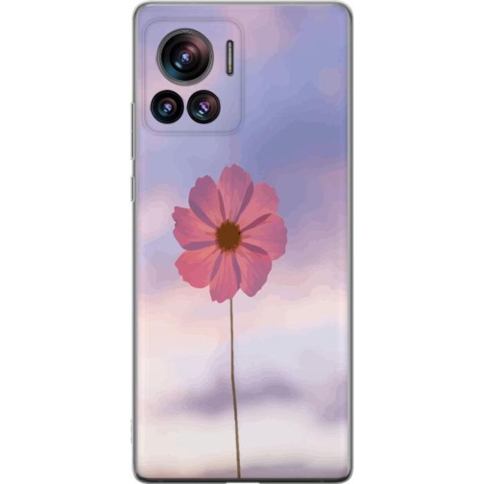 iSecrets - Mobilskal till Motorola Edge 30 Ultra med Rosa blomma