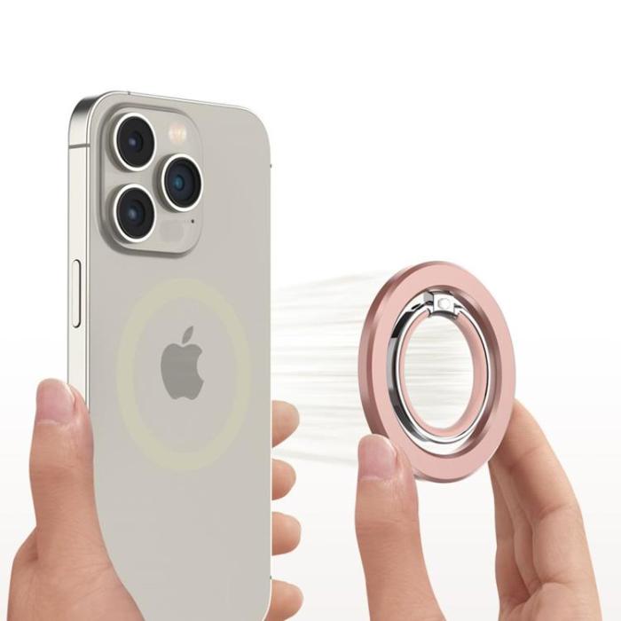 Tech-Protect - Tech-Protect Ringhållare Magsafe Magnetic MMR300 - Rosa Guld