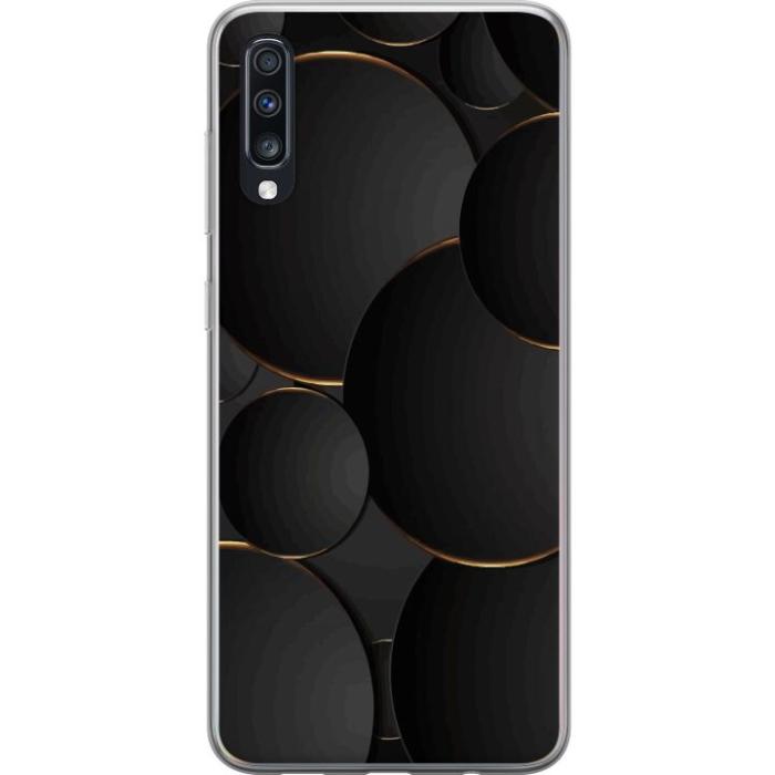 iSecrets - Mobilskal till Samsung Galaxy A70 med Lyxig Cirklar