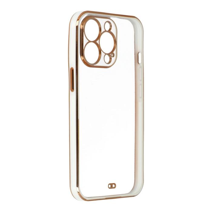 UTGATT1 - Forcell iPhone 14 Pro Max Skal Lux Mjukplast Vit