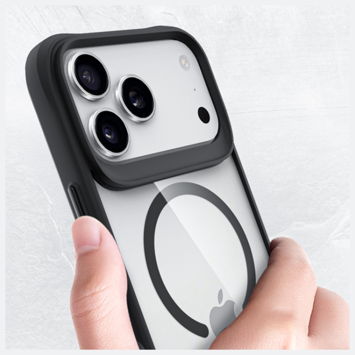 3MK - 3MK iPhone 17 Pro Max Mobilskal MagSafe Satin Armor - Transparent